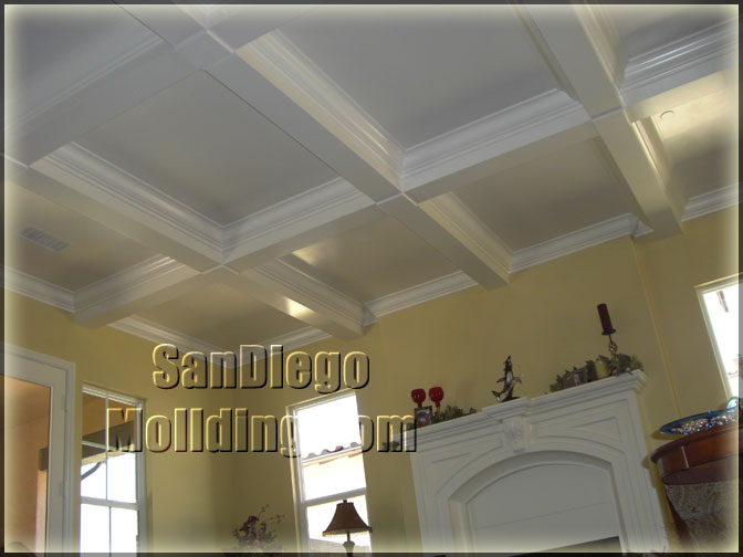 coffered ceiling